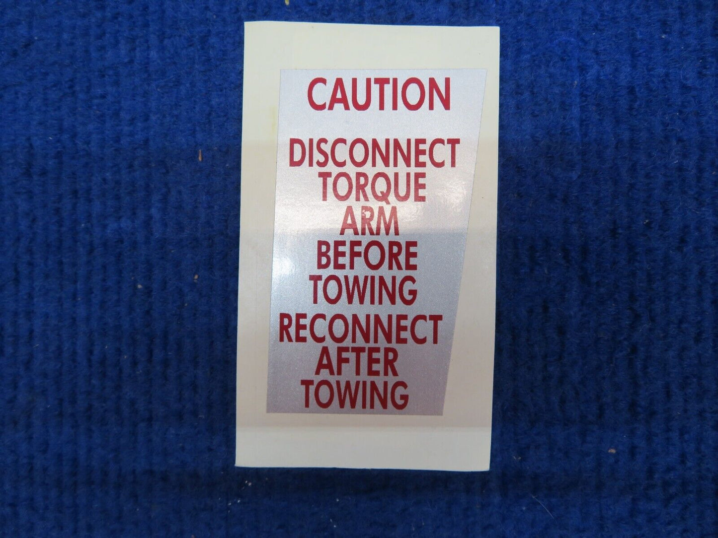 Decal P/N 45A94102-029 NOS (0622-703)