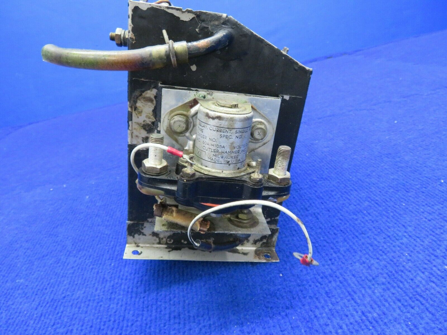 Piper PA-32-300 Cherokee Battery Box w/ Lid & Cutler Hammer 12V Relay (0122-485)