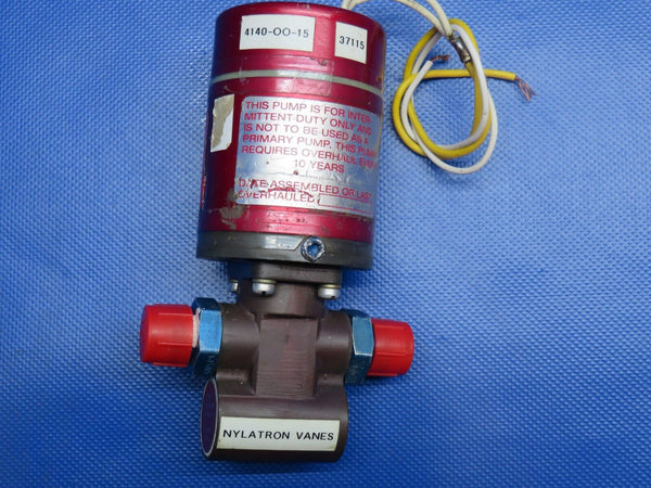 Dukes Boost Fuel Pump Assy 28V P/N 4140-00-15 TESTED (1223-1150)