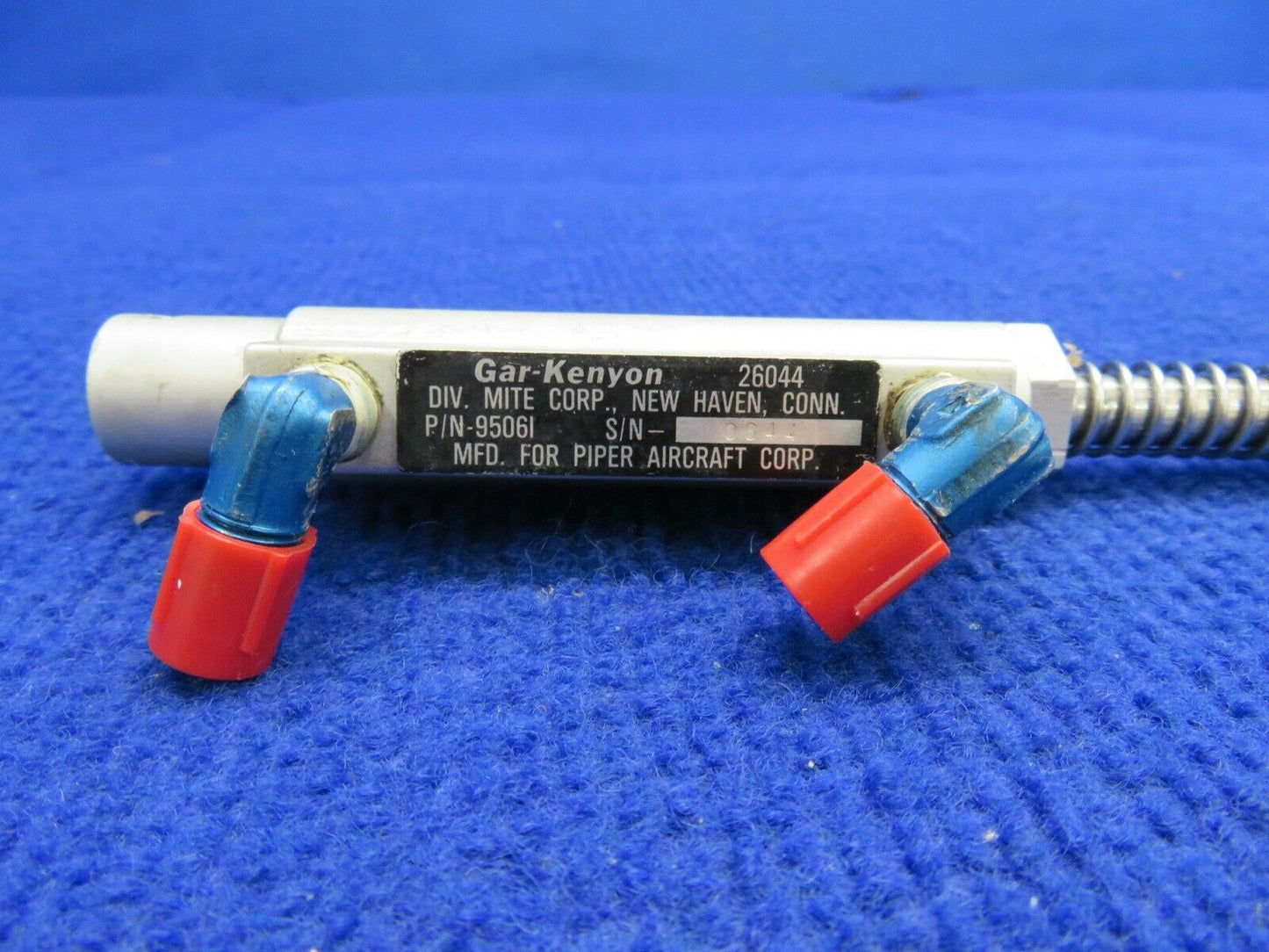 Piper Tomahawk PA-38-112 Gar-Kenyon 95061 Brake Master Cylinder (0322-432)