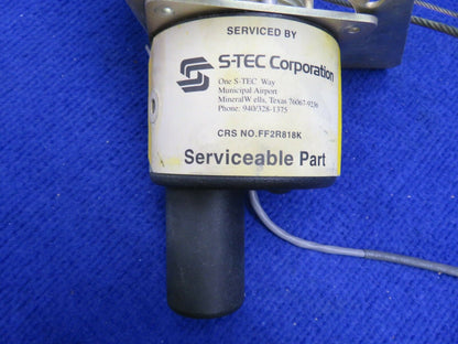 Piper PA-28R-201T S-Tec Pitch Servo w/ Bracket P/N 0107-P4 (0222-680)