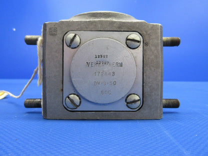 United Aircraft Oil Cooler Valve PN U-4785T-5B OVERHAULED (0224-1332)