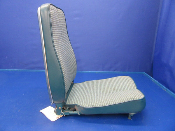 Piper PA-32 Cherokee Six Center Seat Turquoise Leather Trim / Cloth (0418-200)