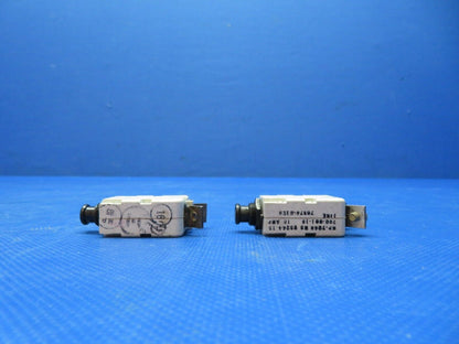 Mechanical Products 15 amp Circuit Breaker P/N 700-001-15 LOT OF 2 (0224-226)