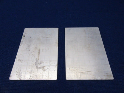 Cirrus SR-22 Chafe Plate Rudder Pedal LOT OF 2 P/N 12252-004 (0122-337)