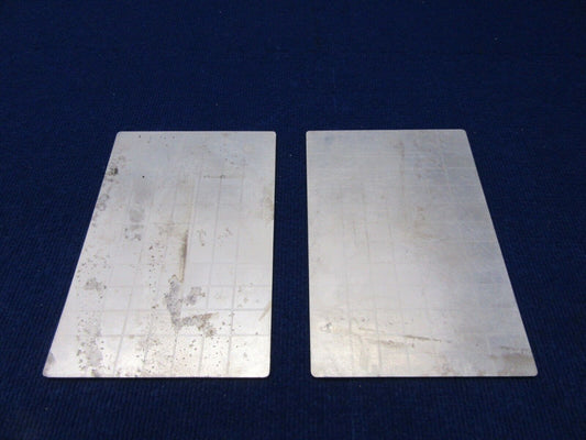 Cirrus SR-22 Chafe Plate Rudder Pedal LOT OF 2 P/N 12252-004 (0122-337)