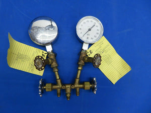 US Gauge 60 PSI Test Gauge w/ Robinair Fittings (0820-564)