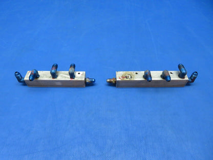 Piper PA-28R-180 Hydraulic Manifold LH & RH P/N 67521-00 (1123-420)