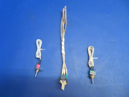 Piper Aerostar 602P Toggle Switch: C&K, Alco, Eaton P/N 7103 LOT OF 9 (0123-973)