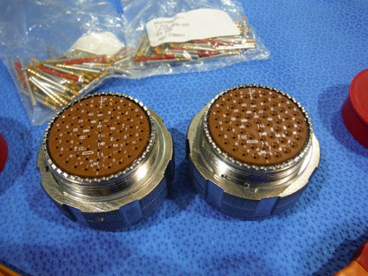 Deutsch Circular Connectors  LOT OF 2  P/N D38999/26FJ61SB  (1015-30)