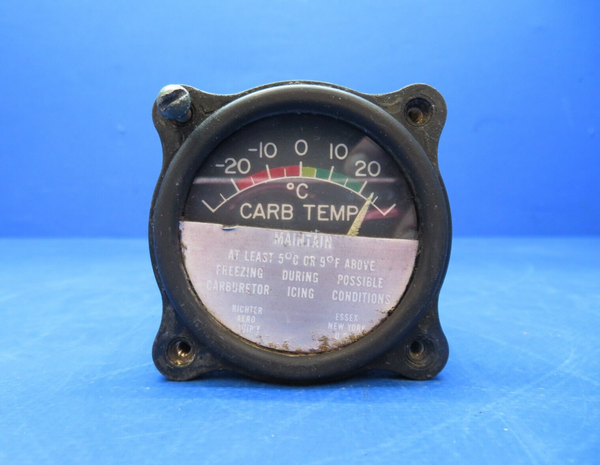 Weston Carb. Temp. Gauge P/N 102138 w/ 30 Day Warranty (0823-321)