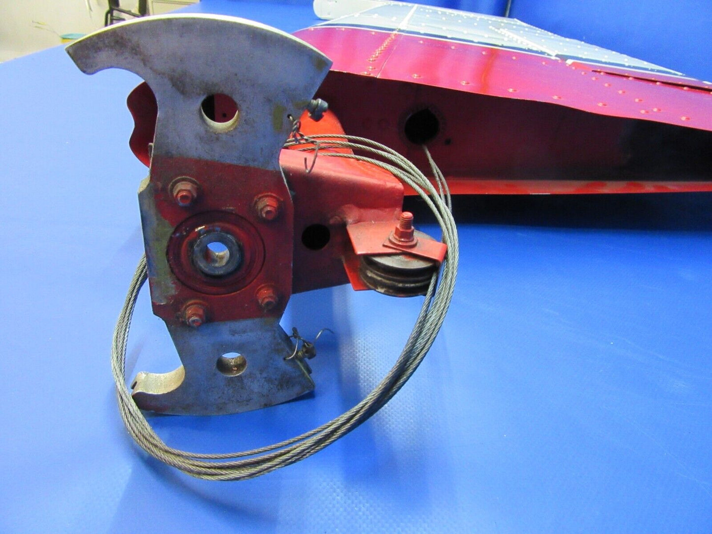 Beech 95-B55 Baron Rudder Assy P/N 96-630000-607 (0323-216)