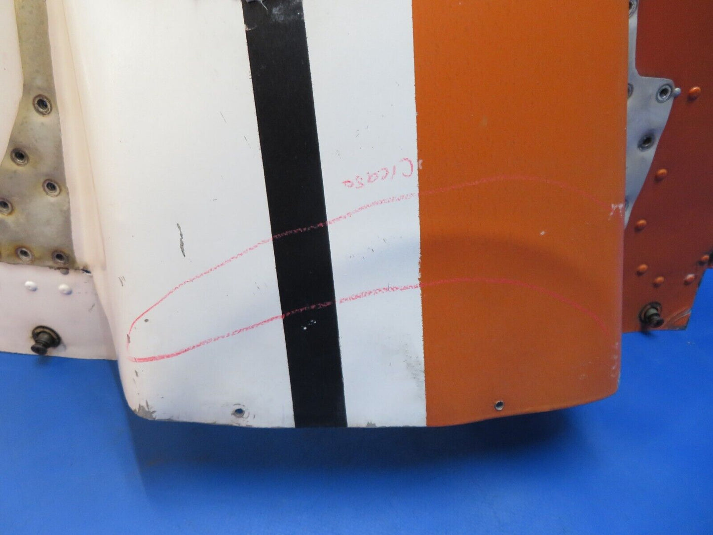 Cessna 188B AGpickup Lower Cowl Assy w/ Landing Light P/N 1652001-12 (0723-681)