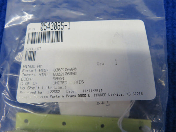 Cessna Hinge Assy P/N 0543085-1 NOS (0522-82)