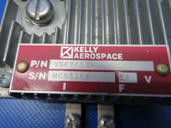 Cessna 401 / 401A Kelly Aerospace Voltage Regulator 24v P/N VSF7403A (0124-105)