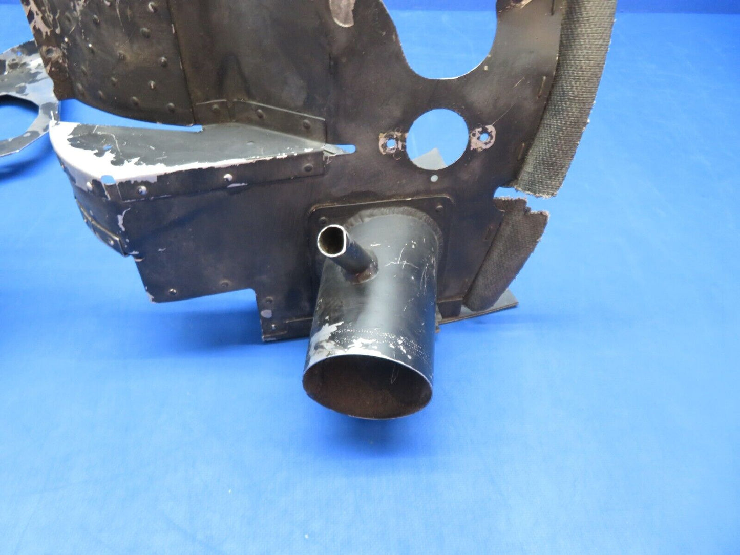 Piper PA-28-140 LH & RH Rear Engine Baffle P/N 66722-00 FOR PARTS (1123-264)