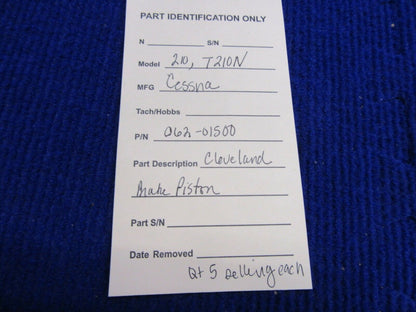 Cleveland Brake Piston P/N 062-01500 (1121-601)
