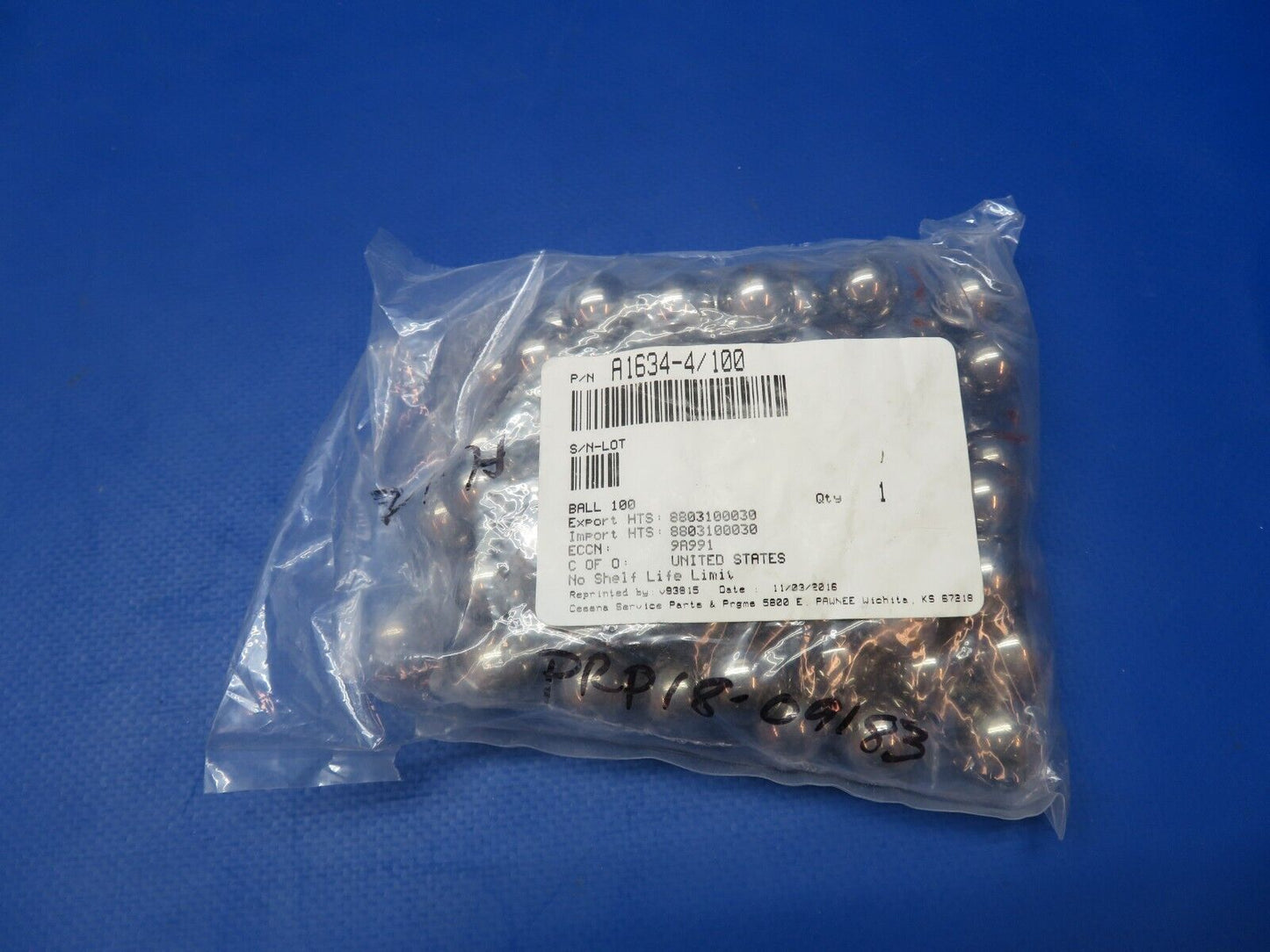 McCauley Threaded Propeller Ball Bearing LOT OF 70 P/N A1634-4 NOS (0523-616)
