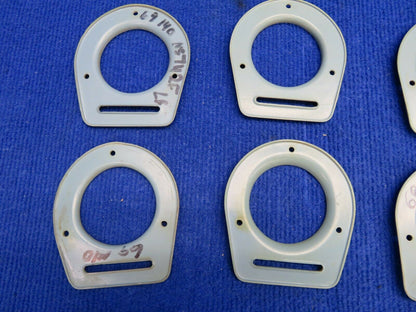 Piper Cover Assy Air Vent Flange LOT OF 7 P/N 65735-19 Blue Plastic (0222-620)