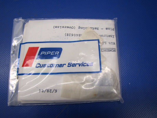Piper Navajo Landing Gear Upper Bearing Retainer Kit P/N 764-417 NOS (0517-62)