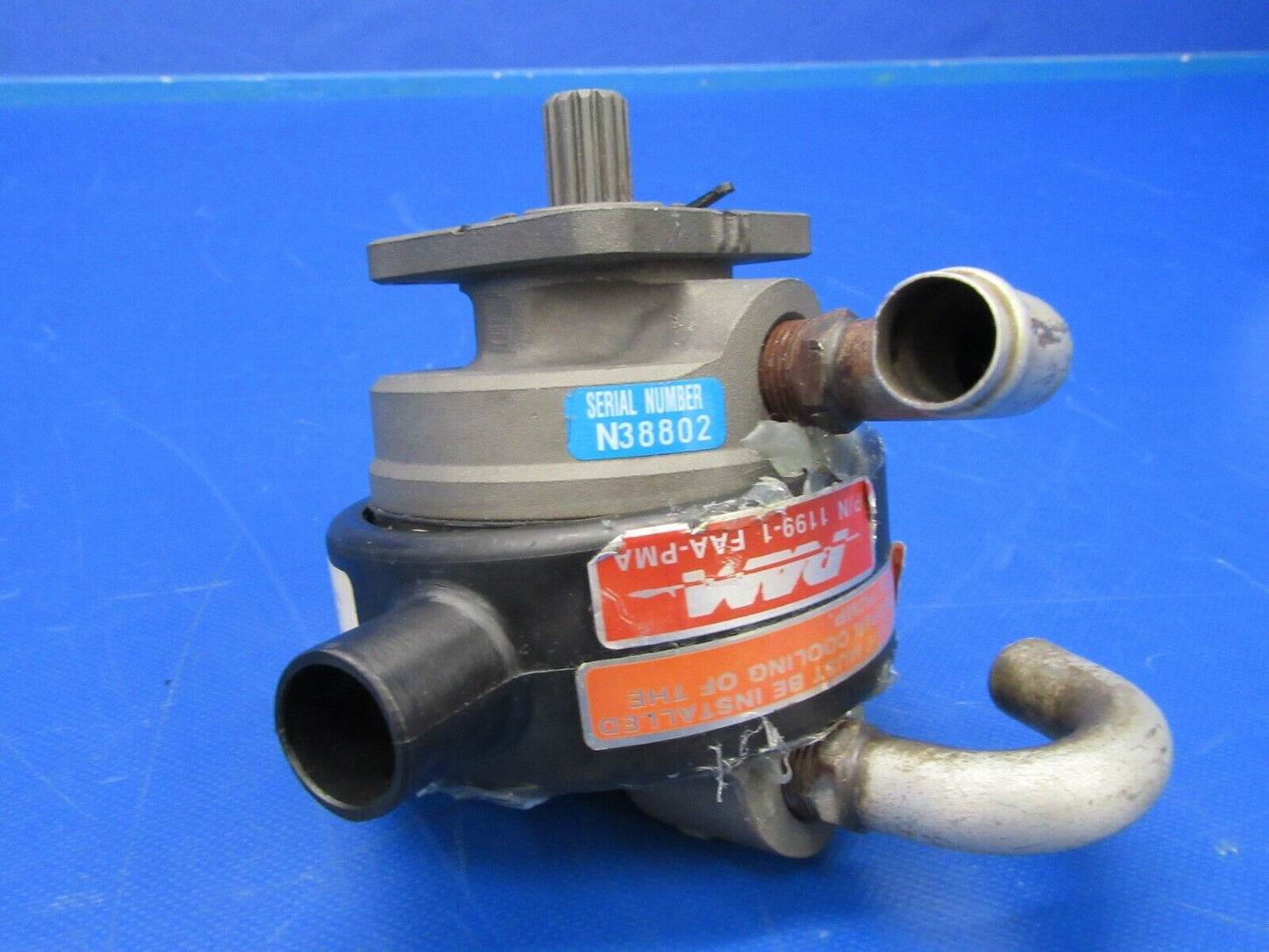 Cessna P210N TSIO-520 Tempest Vacuum Pump w/ Cooling Shroud AA3216CW (0919-215)