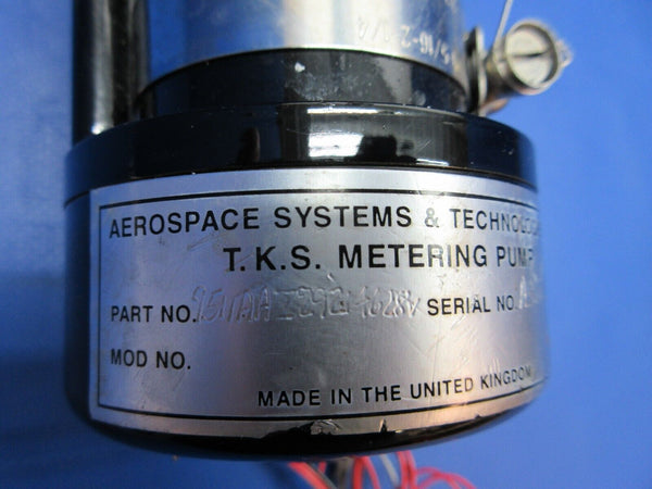 Beech Aerospace Systems TKS De-Ice Metering Pump P/N 9511AAZ292146 (0623-146)