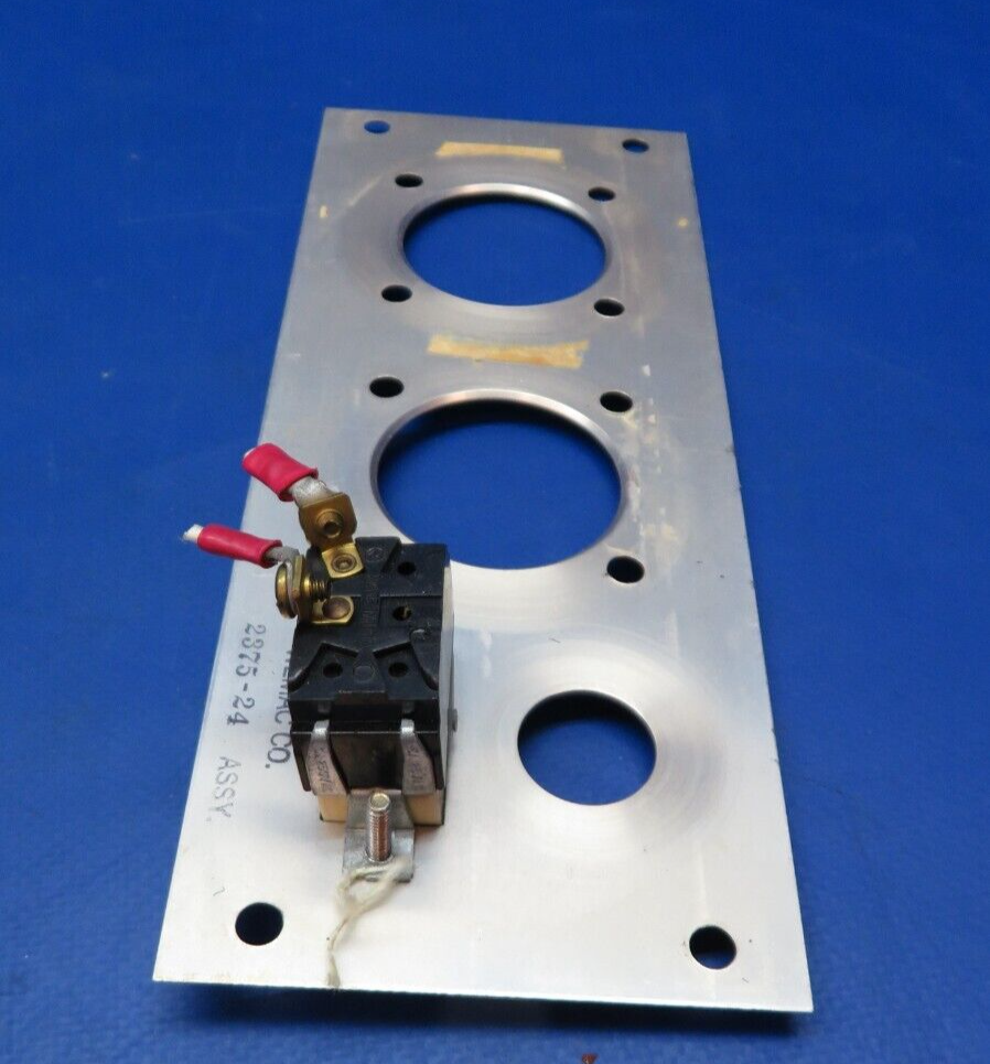 Cessna 401 Wemac Overhead Panel P/N 2375-24 (0523-222)