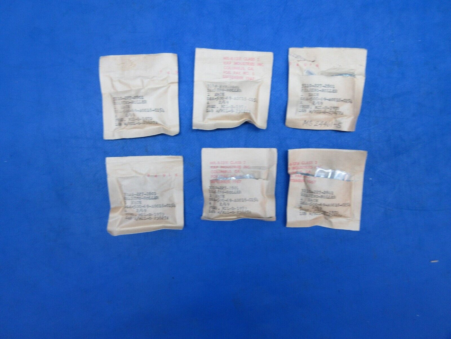 RAP Industries Roller Bearing P/N DSA-500-69-A0018-0154 LOT OF 6 NOS (1123-776)