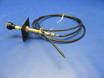 Brantly B2B Helicopter Mixture Control Cable Measures 113" Push Rich (0921-488)