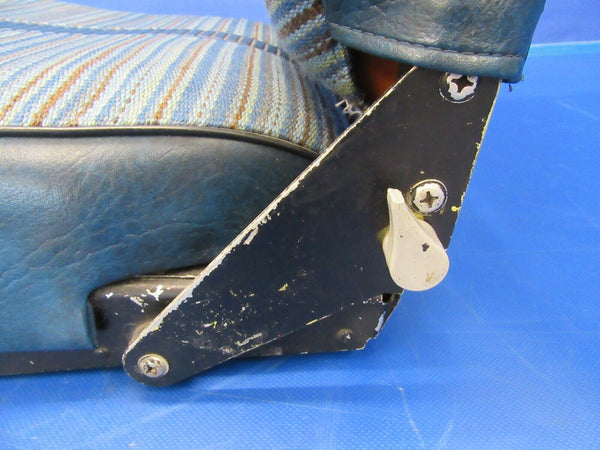 Beech Sierra B-24R Passenger Seat Rear RH Blue 169-534045-606 (0719-233)