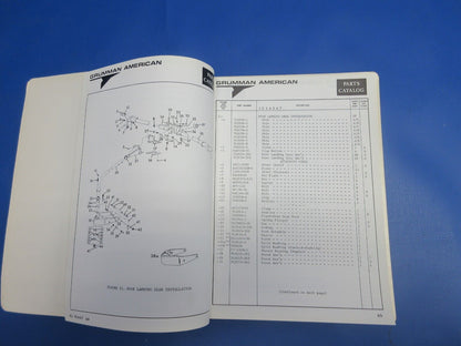 Grumman American AA1, AA1A, AA1B Parts Catalog (0124-1346)
