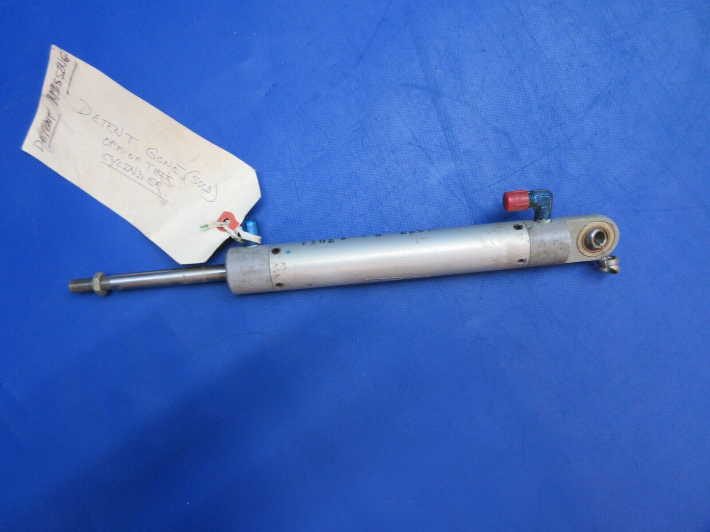 Gerdes Hydraulic Cylinder Missing Detent P/N 48822-2 (1123-711)