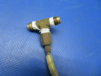 Cessna Oxygen Outlet Valves w/ Lines P/N C166006-0109 LOT (0821-831)