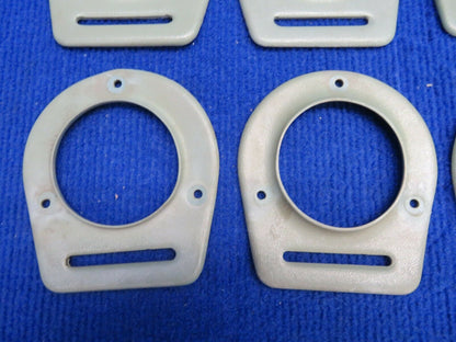 Piper Cover Assy Air Vent Flange LOT OF 7 P/N 65735-19 Blue Plastic (0222-620)