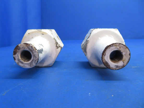 Cessna 172 Nut Main Gear Axle P/N 0441130-2 LOT OF 2 Length 2-5/8" (0123-13)