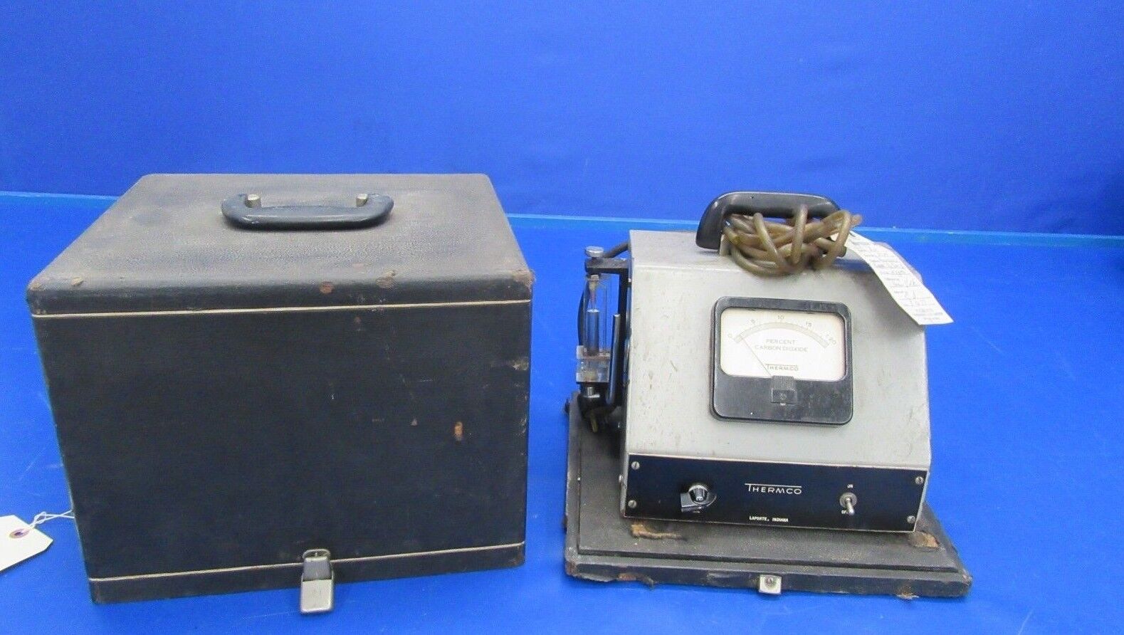 P11 Vintage Thermco Carbon Dioxide Detector WORKS! (0918-22)