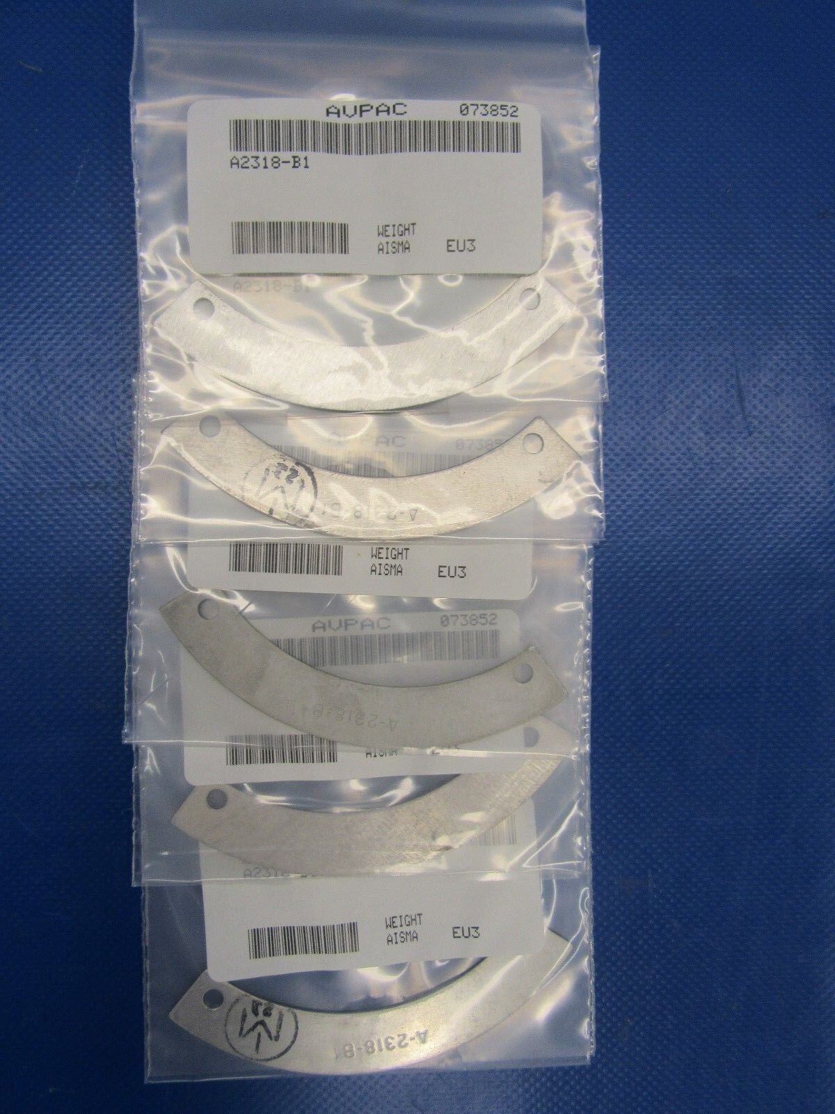 McCauley Weight Propeller P/N A2318-B1 LOT of 5 NOS (1217-99)