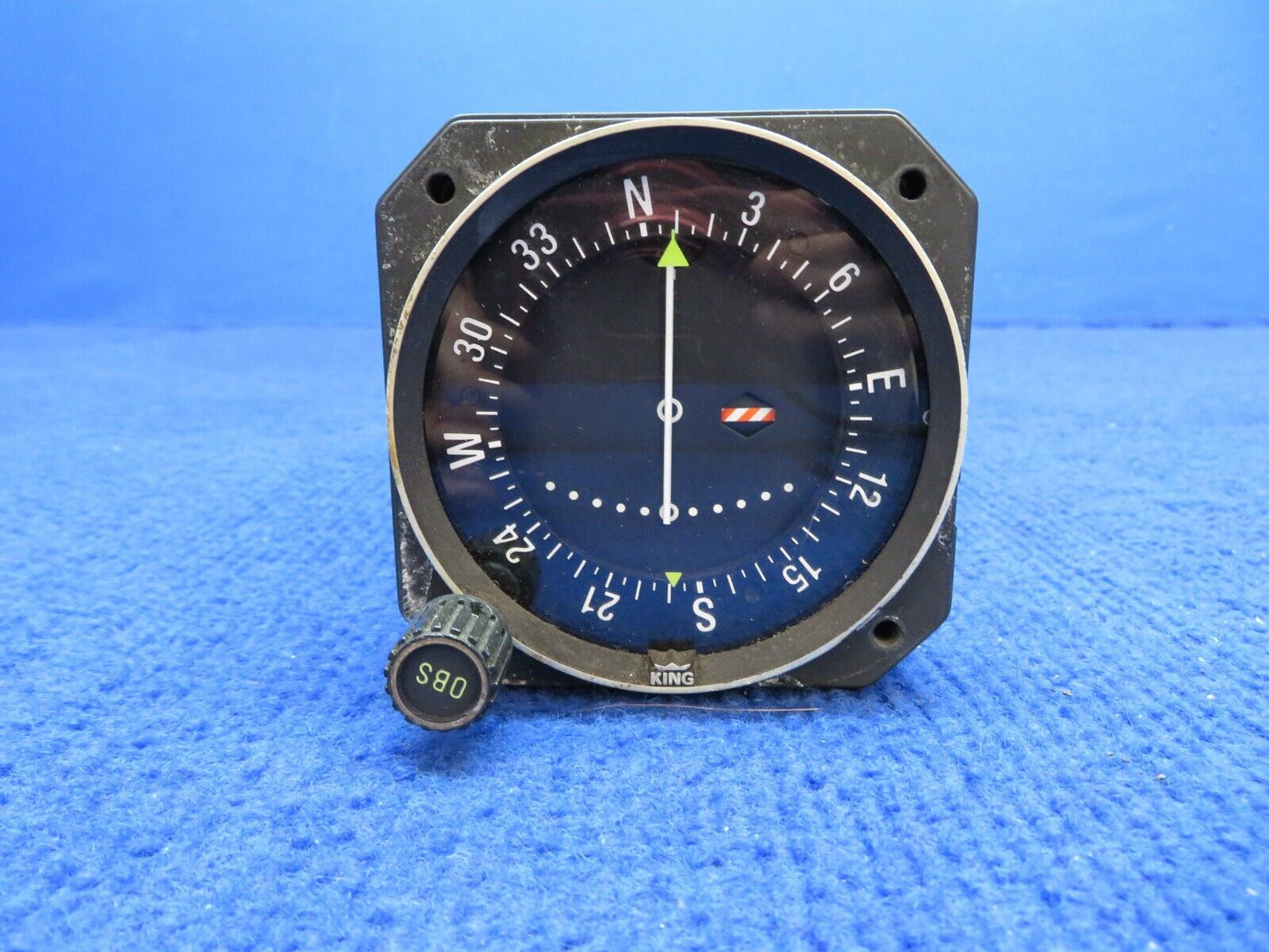 King KI 208 VOR / LOC Converter / Indicator w/ 8130 P/N 066-3056-00 (0622-839)