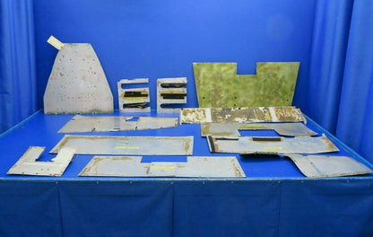 1964 Beech Baron 95-B55 Aluminum Floor Panels LOT (0620-707)