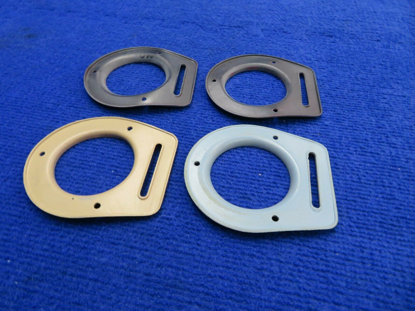 Piper Air Vent Flange / Cover Assy P/N 65735-19 LOT OF 4 (0222-744)