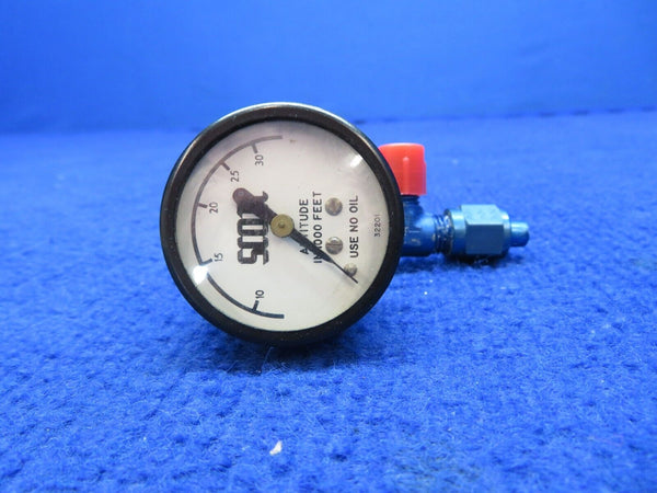Bellanca 17-30 Viking Scott Oxygen Gauge P/N 32201 (0622-675)