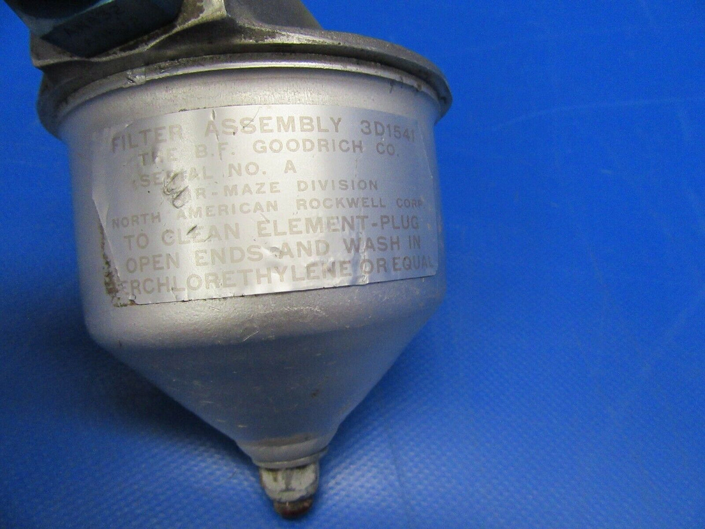 Cessna 310 / T310Q BF Goodrich Filter Assembly De-Ice P/N 3D1541 (0619-172)