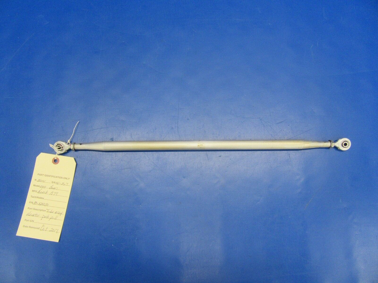Beech Baron Tube Assy - Elevator Push Pull P/N 33-524030 (1117-113)