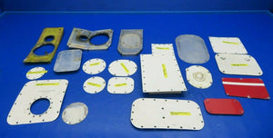 1962 Beech Baron 95-A55 Inspection Panels LH Wing 1 LOT (0420-373)