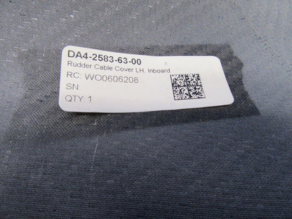 Diamond DA40-180 Rudder Cable Cover LH INBD P/N DA4-2583-63-00 (0219-390)