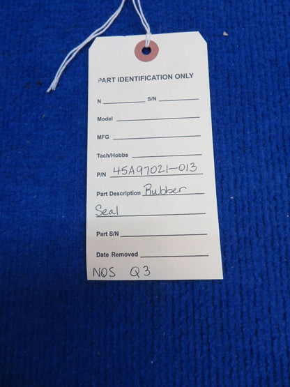 Rubber Seal P/N 45A97021-013 NOS (0622-457)