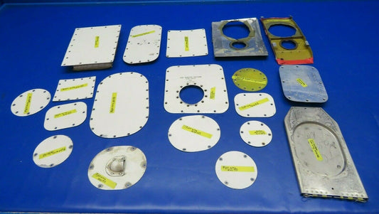 1962 Beech Baron 95-A55 Inspection Panels RH Wing 1 LOT (0420-374)