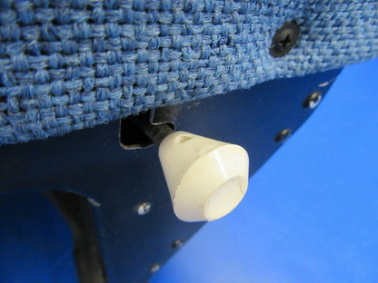 Beech Sierra B-24R Co-Pilot Seat RH Blue Tweed 169-534024-602 (0719-231)
