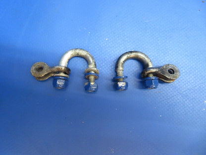 Brantly B2B Helicopter Seat Belt Brackets LOT OF 2 (1022-777)