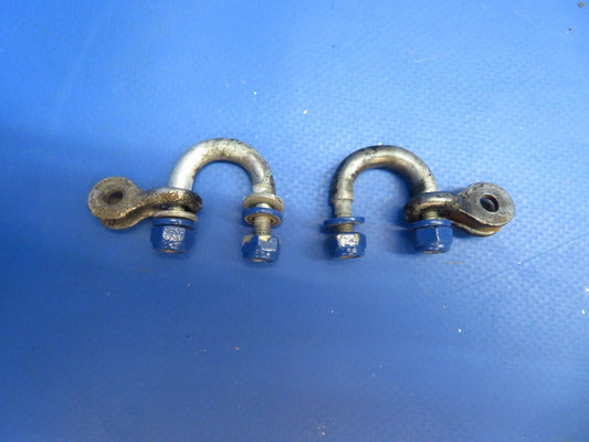 Brantly B2B Helicopter Seat Belt Brackets LOT OF 2 (1022-777)